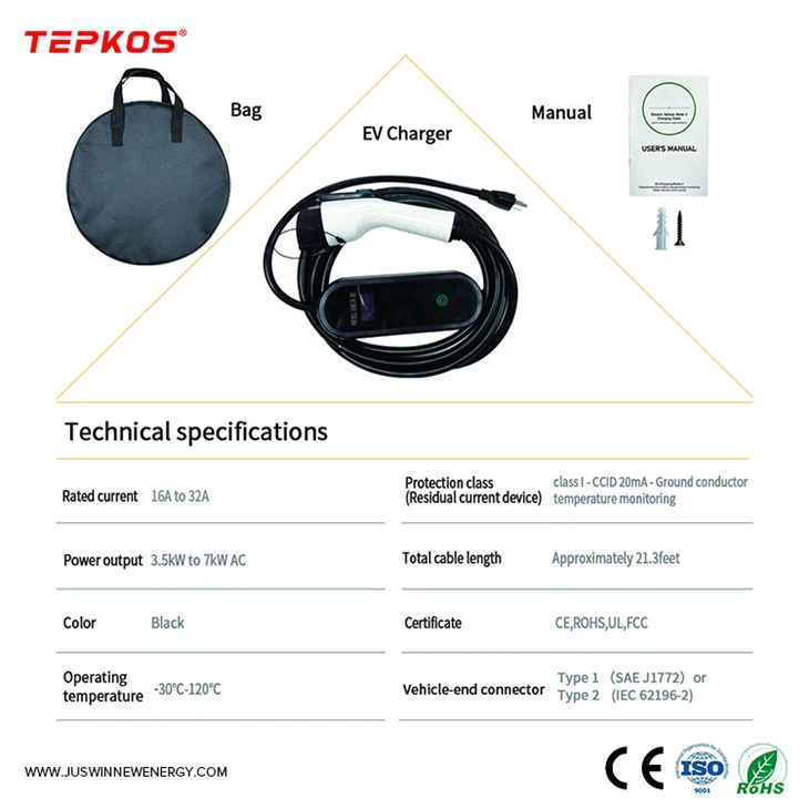 Portable Evse Level 2